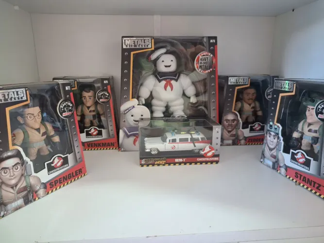 Coleção Ghostbusters Die-Cast Metalfigs