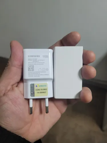 Carregador Samsung Turbo ORIGINAL do S20 FE 100% novo (Aceito cartão)