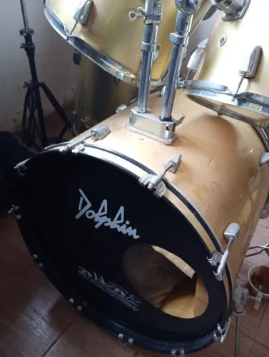 Bateria musical troc p bicicleta elétrica