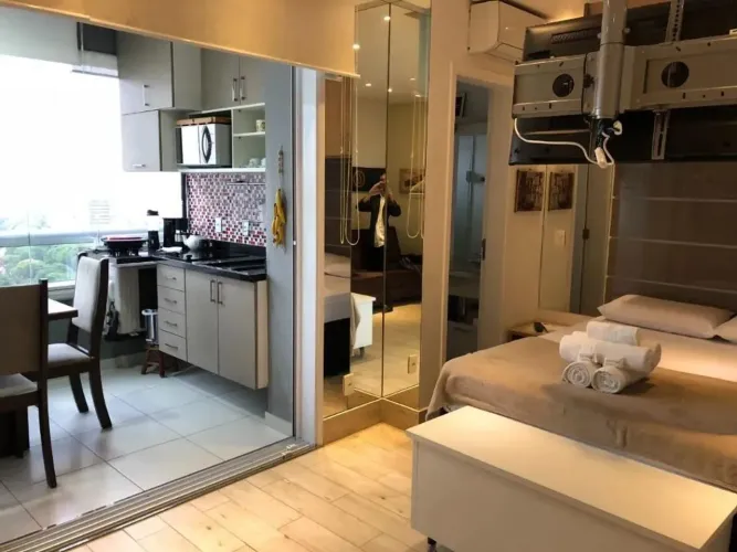 Studio com 1 dormitório para alugar, 33 m² por R$ 5.907,00/mês - Bela Vista - São Paulo/SP