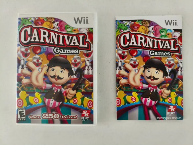 Jogo Carnival Games original Nintendo Wii