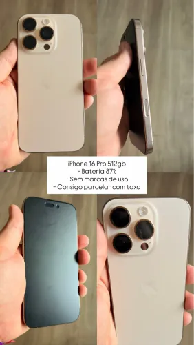 Celulares APPLE IPHONE 16 PRO Usados, seminovos e Novos no Brasil