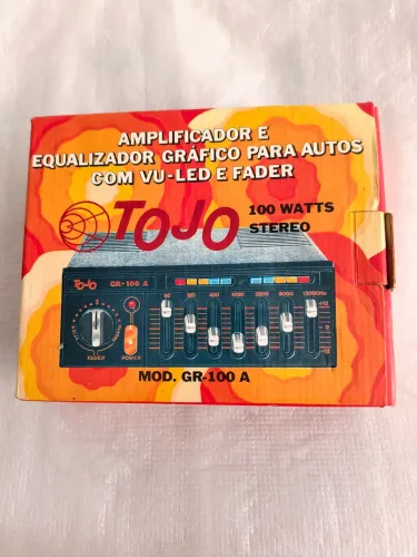 Equalizador Tojo GR 100 A. Novo!!!
