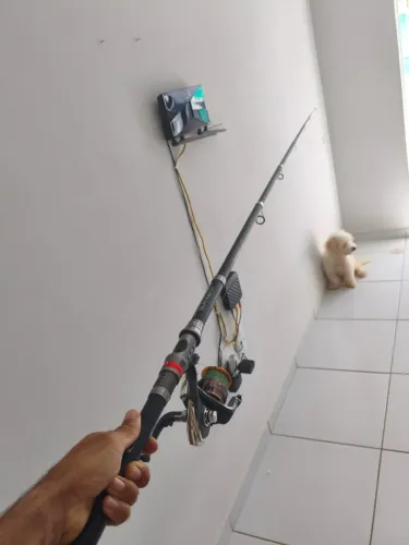 Pesca vara telescópica 