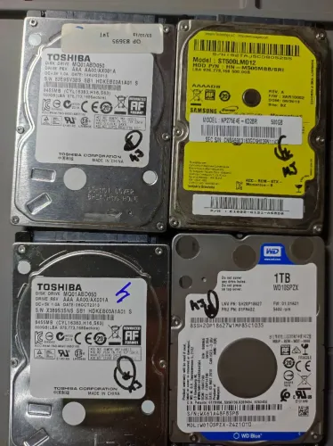 HDs SATA notebook