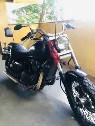 Moto Kawasaki Vulcan confortável