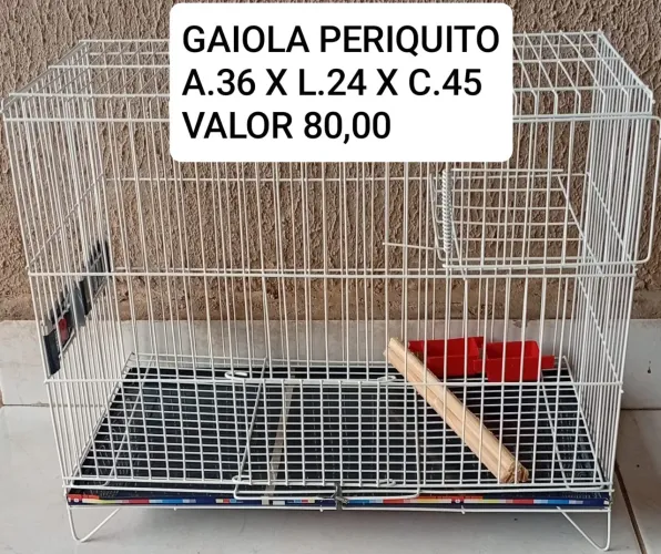 Gaiolas novas para aves