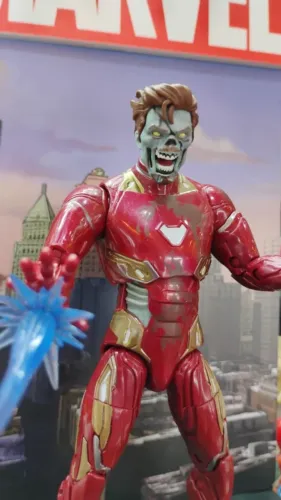 Boneco Marvel Legends Zumbi Homem De Ferro 15 cm