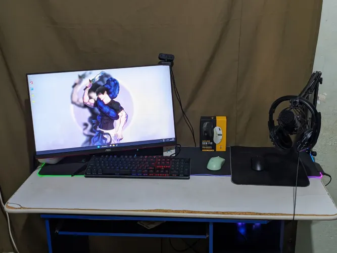 PC Gamer Completo Ryzen 5 + GTX 1070 8GB + Monitor 27" 144Hz + Periféricos