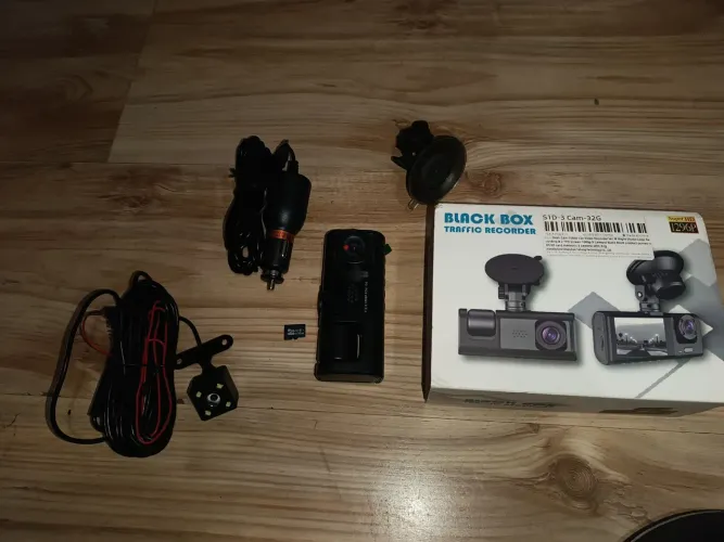 Camera veicular Black BOX(com câmera de ré)