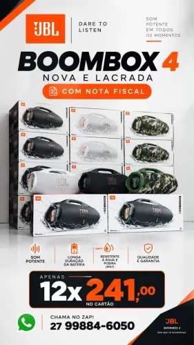 Caixa Eletrônica Boombox 4