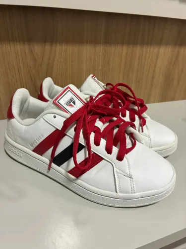 Tênis Adidas SPFC Branco Original Feminino Tam 35 São Paulo FC