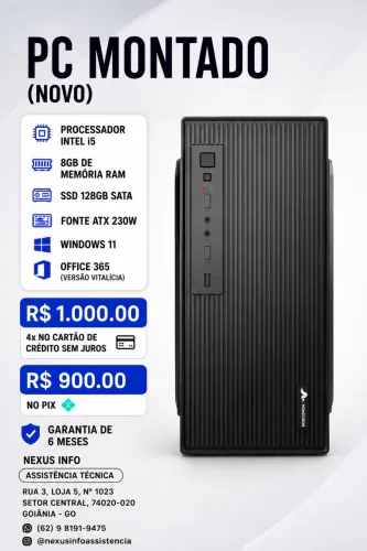 PC MONTADO BÁSICO (NOVO)