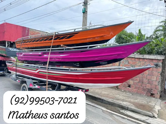Canoa de alumínio 