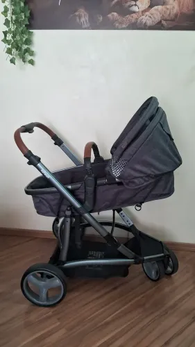 Carrinho de Bebê 3 rodas Infanti Sky + Bebê Conforto + Base Isofix Terni - Estado de Novo