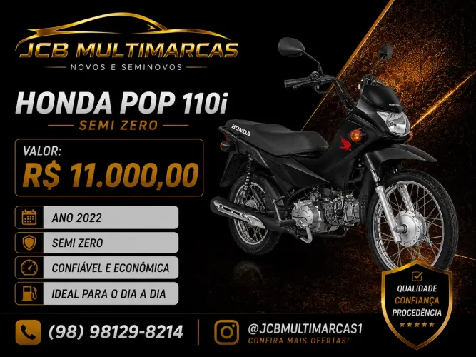 Vendo HONDA POP 110i