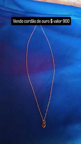 Vendo cordão de ouro 18k