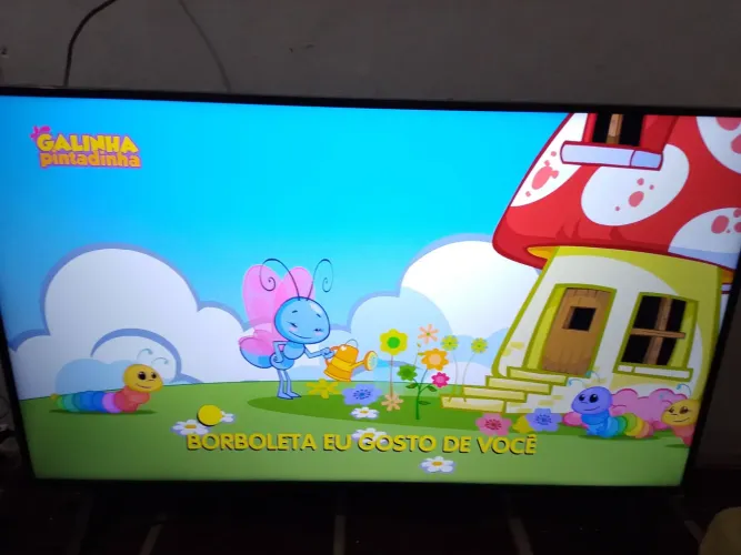 Tv lg nova seis meses de uso