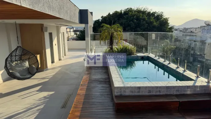 Cobertura duplex de 3 quartos para venda no Recreio dos Bandeirantes, Rio de Janeiro, RJ