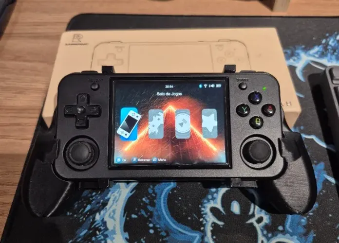 Video Game Anbernic RG35XXH + Controle Bluetooth