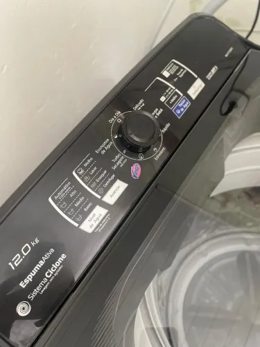 Máquina de lavar Panasonic 12kg Espuma Ativa - Ótimo Estado