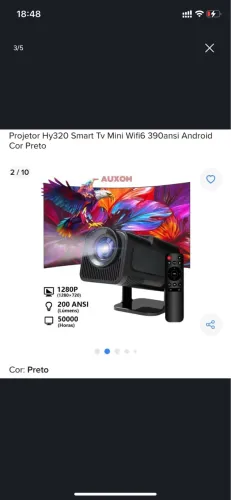 Projetor Smart Hy320