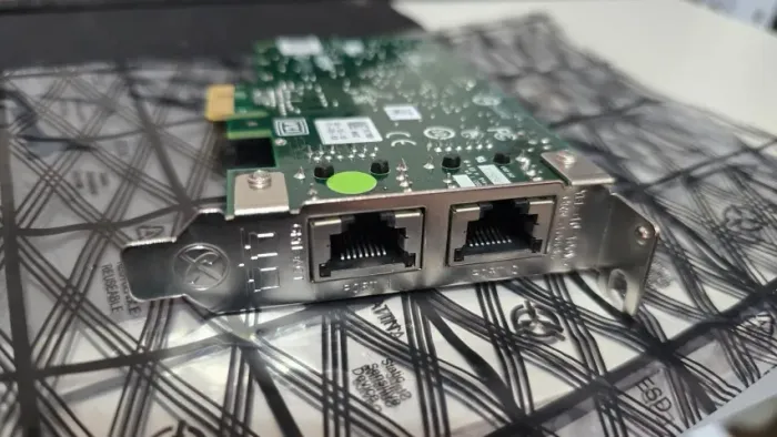 Placa Rede Servidor BroadCom Gigabits Caixa Baixa