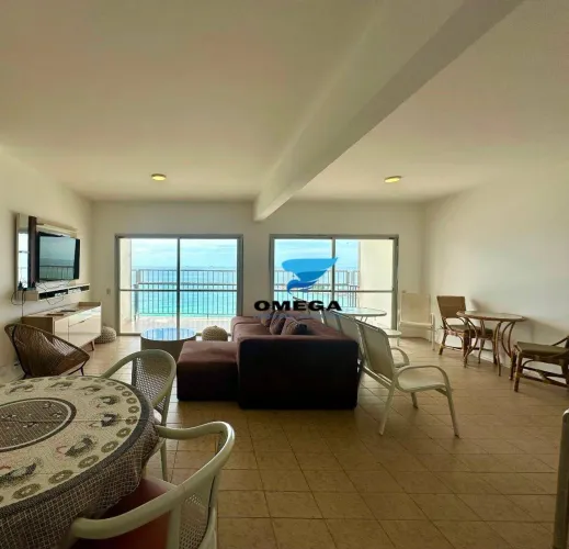 Apartamento frente mar à venda na Praia das Pitangueiras no Guarujá | Omega Imóveis