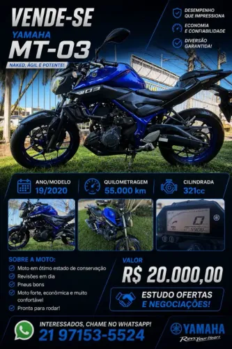 Yamaha MT03 linda 