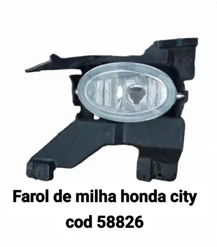Farol de milha honda city cod 58826