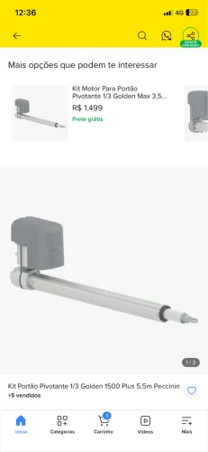 Motor para portão