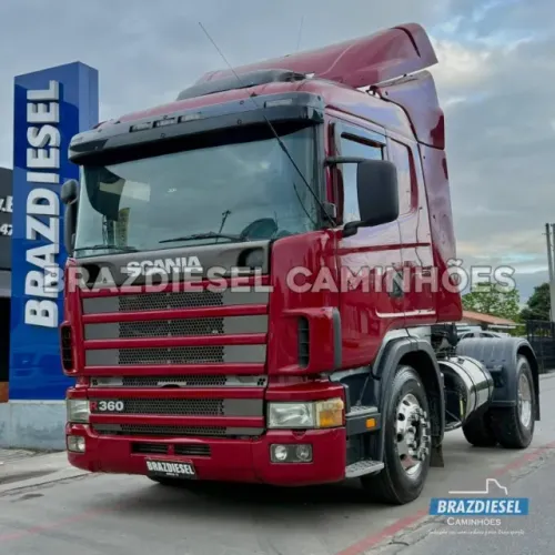 Scania R124 360 4x2 ano 2005, muito bem cuidado!
