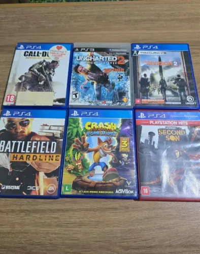 Jogos PS4 e PS3 Originais com Garantia e Entrega Gratis Item Unico no Estoque