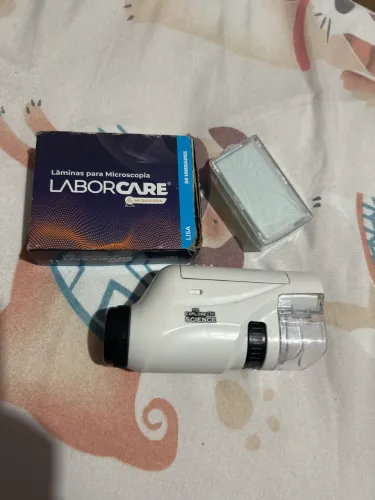 Mini microscópio 