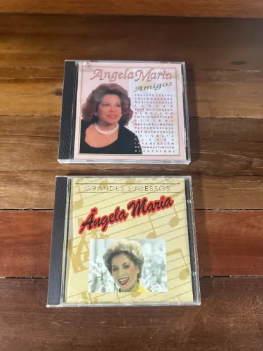 Angela Maria - Lote c/ 2 CDS