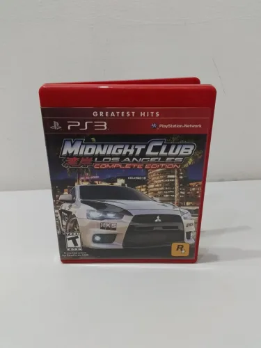Vendo Midnight Club: Los Angeles Complete Edition Ps3 Semi novo 