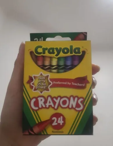 Giz de cera Crayola importado
