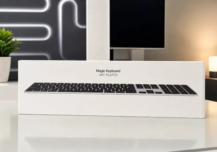 Apple Magic Keyboard com Touch ID e teclado numérico