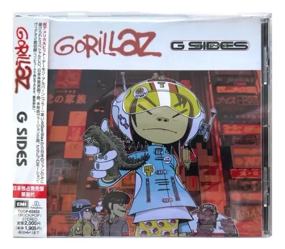 Gorillaz - G Sides "Japan Edition Enhanced CD" (Importado do Japão)