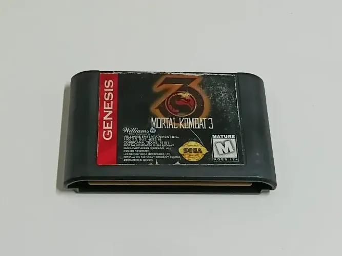 Mortal Kombat 3 Original Americano para Mega Drive