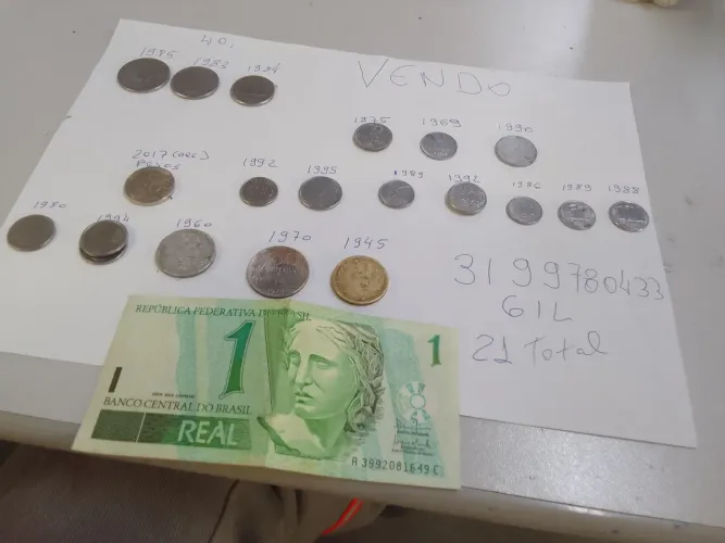 Moedas antigas