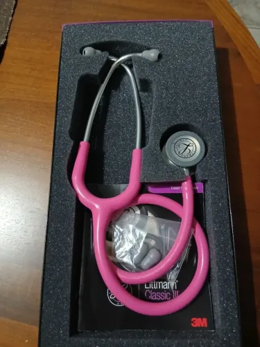NOVO Estetoscópio 3M Littmann Classic III - PINK