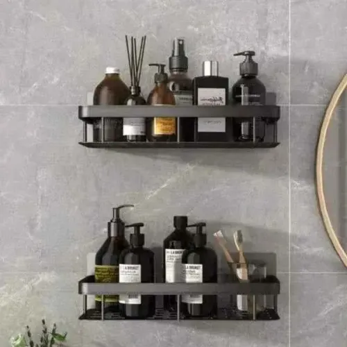 Porta Shampoo inox autocolante