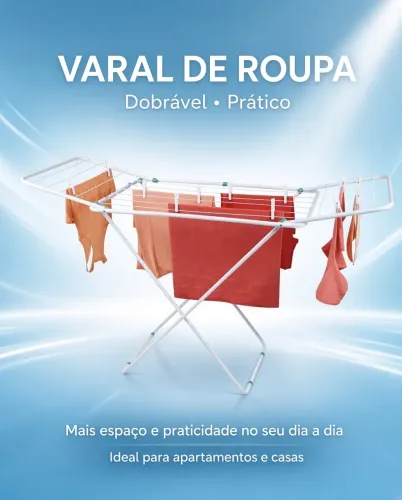 Varal de roupa mor