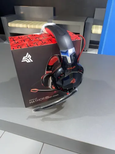 Headset gamer KNUP HATHOR