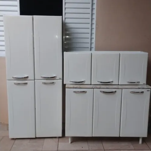Armário de cozinha de aço