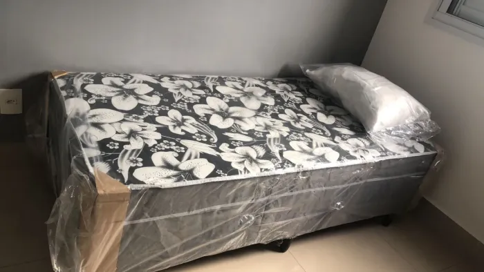 Cama box solteiro mega oferta