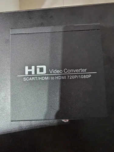 Conversor Scart RGB para HDMI - ótimo para ligar video games retro tv LCD/Moderna