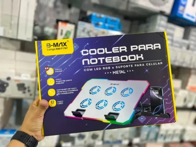 COOLER PARA NOTEBOOK COM 6 COOLERS?