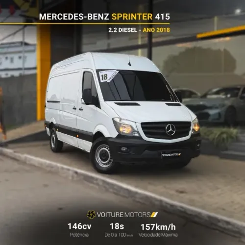 Mercedes-Benz Sprinter 415 Furgão Lon.t.alto 2.2 Dies 2018